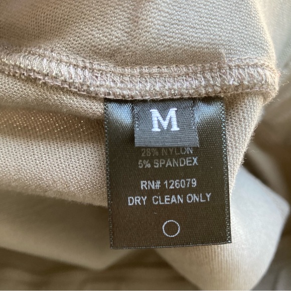 Vulin Midi Skirt Medium Cotton Spandex Stretch Waist Minimalist A Line - Picture 14 of 16